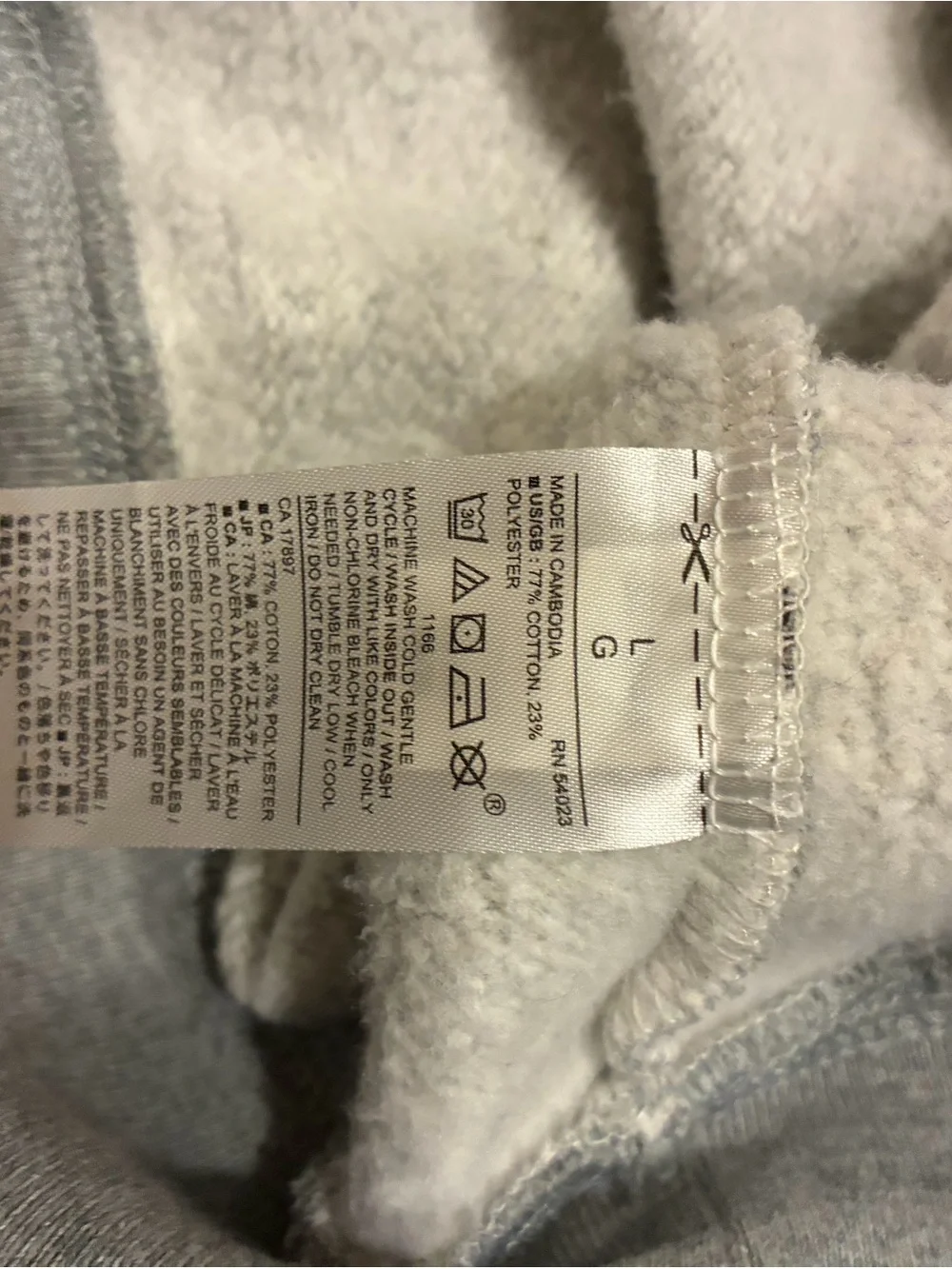 Banana Republic Men's Grey Crewneck Sweatshirt - Classic Logo size Large